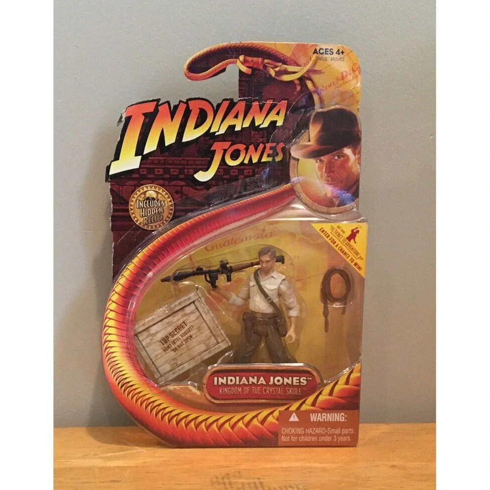 2008 Hasbro Indiana Jones Kingdom of The Crystal Skull 3.75in. Action Figure‎ D1